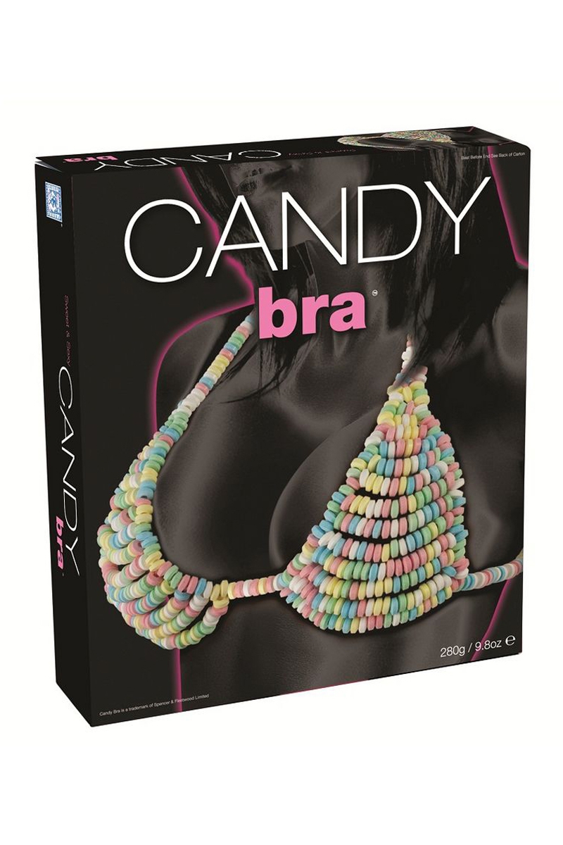 Soutien-gorge en bonbon - Spencer and Fleetwood, Candy Bra, lingerie comestible - oohmygod