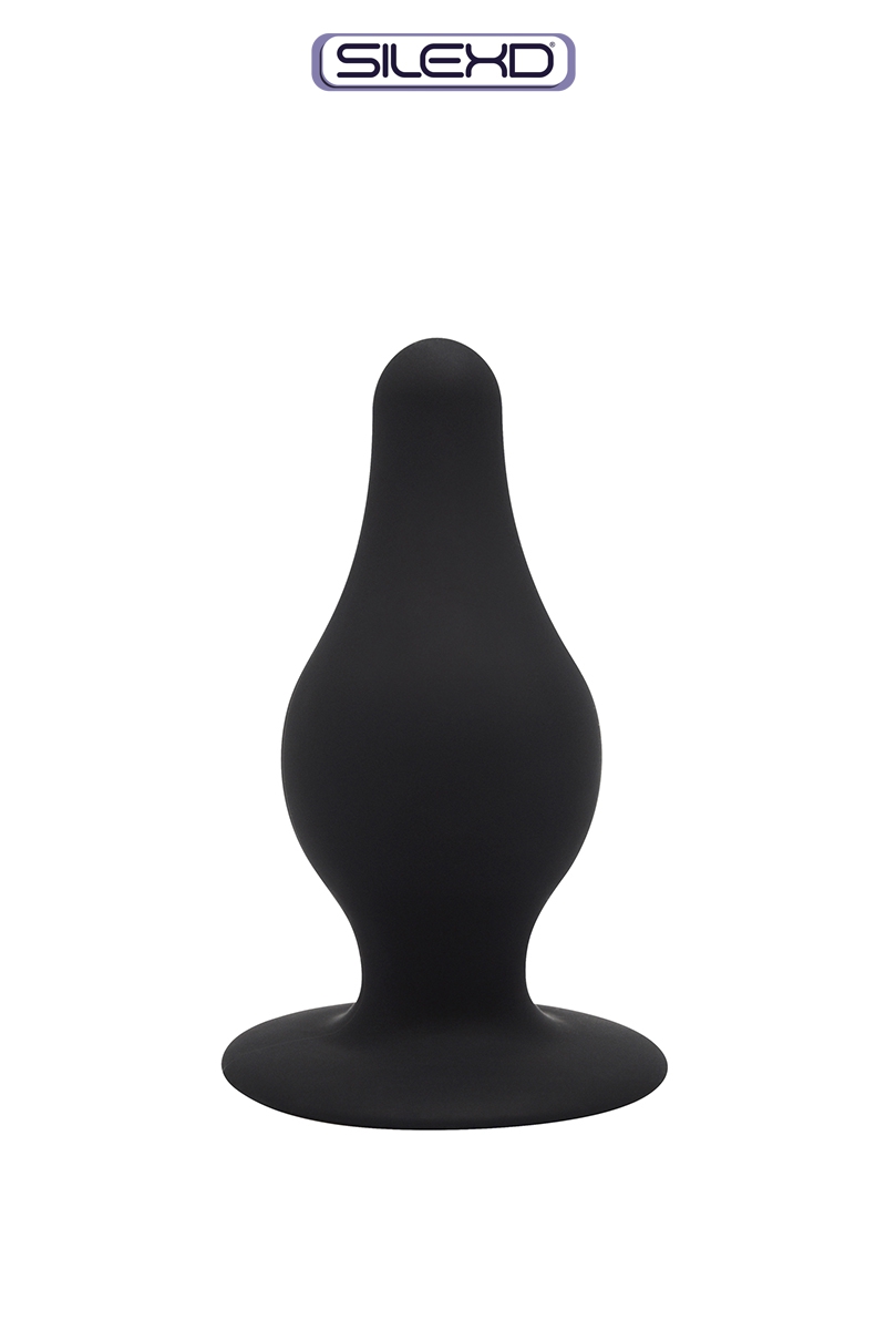 Plug anal à mémoire de forme Modèle 2 taille S, plug anal de la marque SilexD qui peut se durci ou se ramollir, 7,2 x 3,4cm - oohmygod