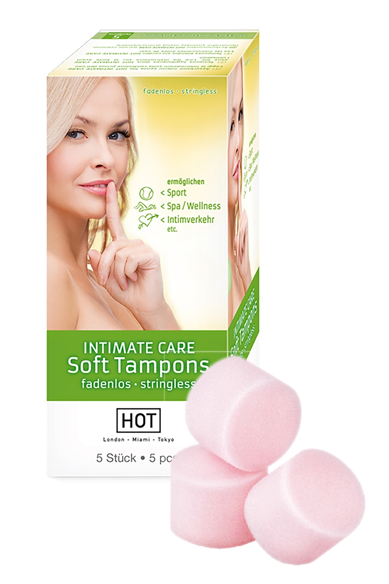 5 tampons hygiéniques Intimate Care Soft Tampons - HOT