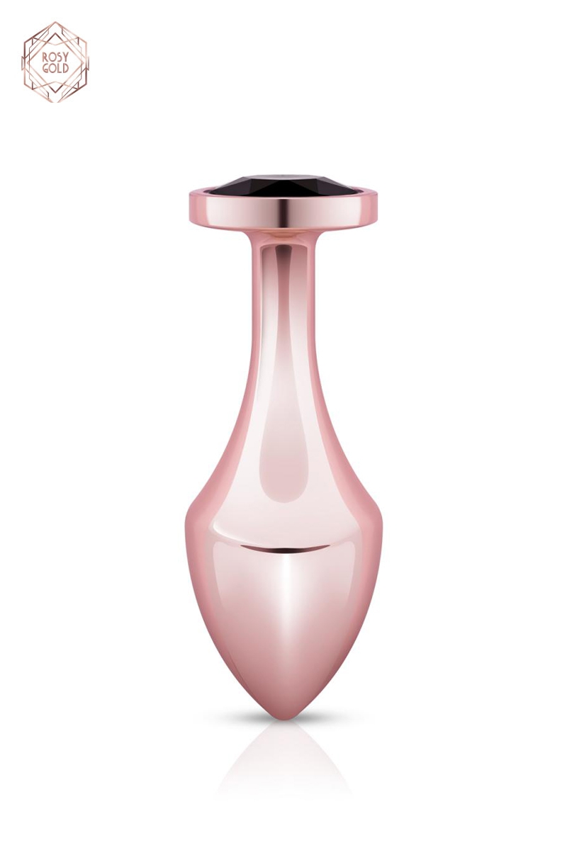 Plug anal Rosebud en aluminium, plug anal coquin réactif aux températures, design unique - oohmygod