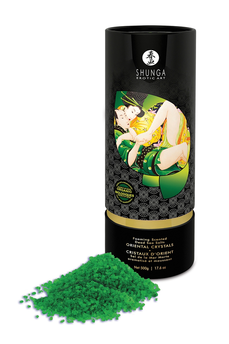 Sels de bain Cristaux d\'Orient parfum Fleurs de Lotus - Shunga
