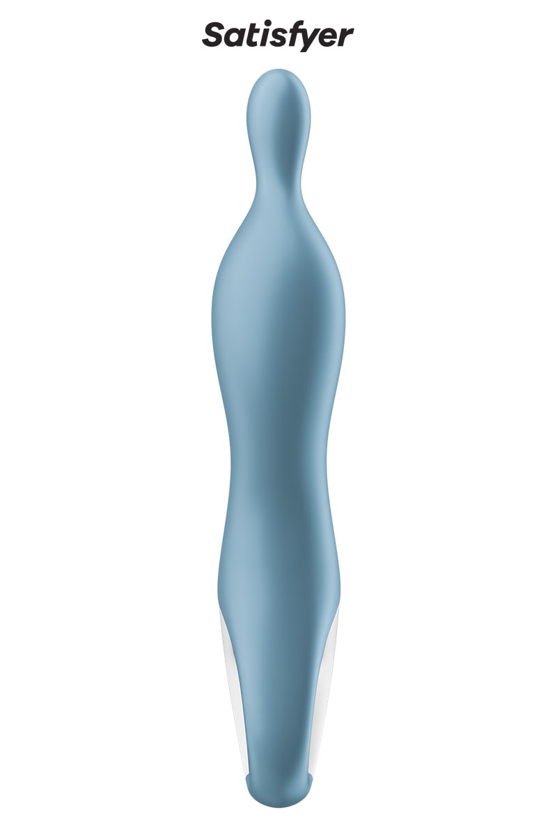 Vibromasseur A-Mazing 1 Bleu, stimulation interne du vagin et du point A pour des orgasmes intenses