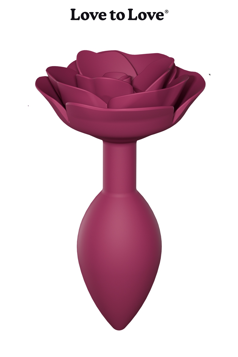 Plug anal rose Open Roses taille M - Love to Love