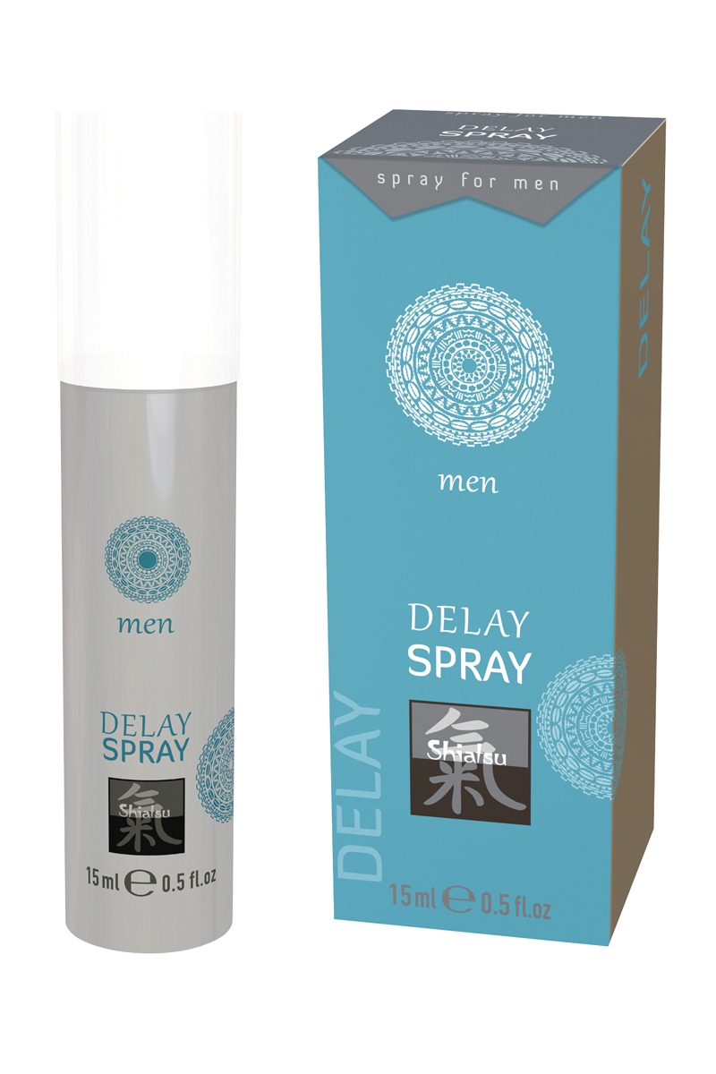 Spray retardant rafraichissant pour homme - Shiatsu