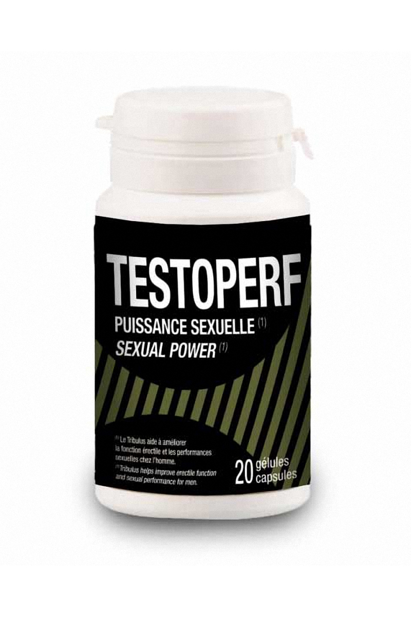 Gélules végétales Booster sexuel TestoPerf - Labophyto