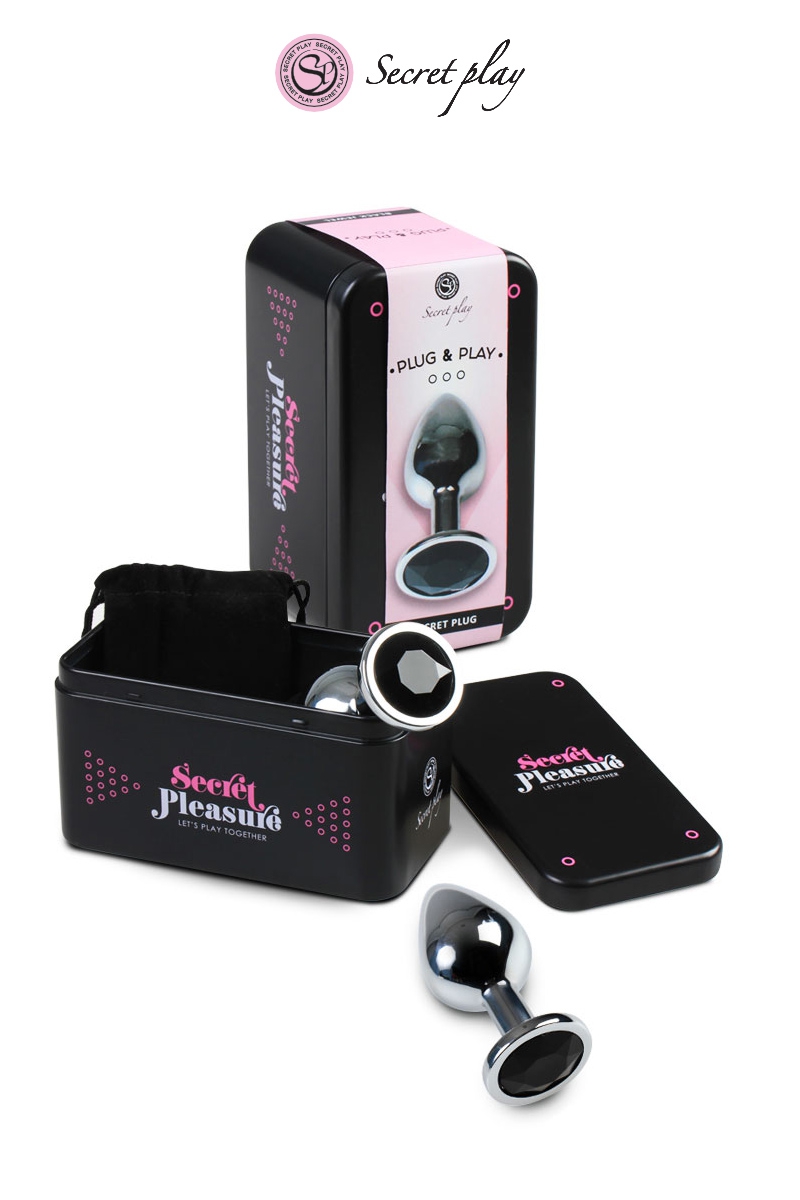 Plug en métal taille S - Secret Play
