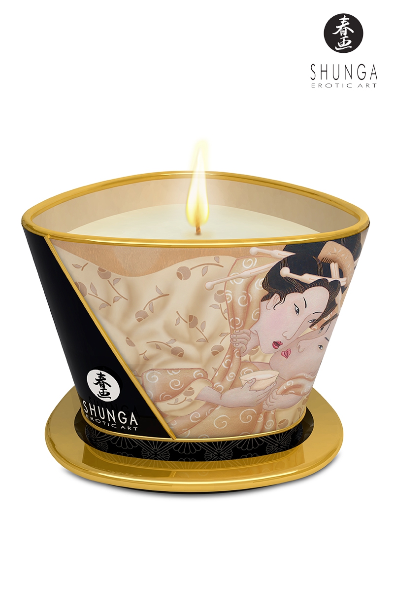 Bougie spéciale massage parfum Vanille - Shunga