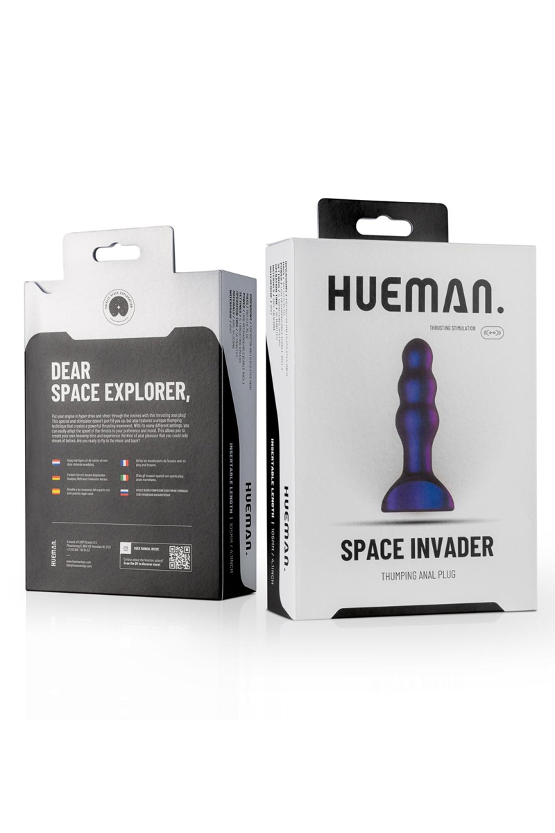 boite-emballage-Plug-anal-à-percussion-Space-Invader-plug-anal-vibrant-unisexe-couleur-galaxie