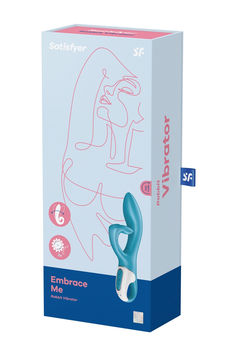 boite-emballage-Vibromasseur-Rabbit-Embrace-Me-Bleu-Satisfyer-sextoy-double-fonction-femme