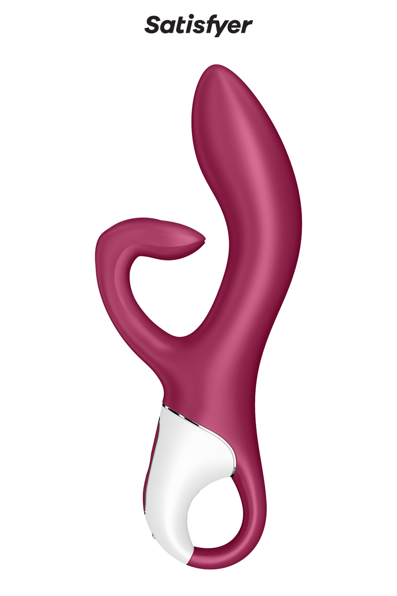 Vibromasseur-Rabbit-Embrace-Me-Bordeaux-satisfyer-stimulation-vaginale-clitoridienne-ooh-my-god