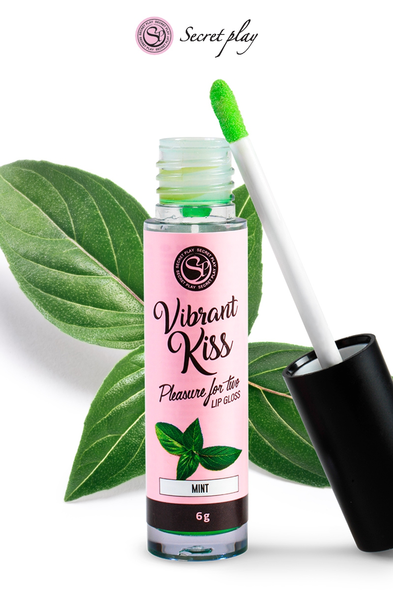 Gloss Vibrant Kiss Secret Play saveur menthe