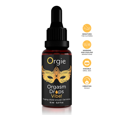 Gel stimulant femme Clitoris Orgasm Drops Vibe  Orgie chez oohmygod
