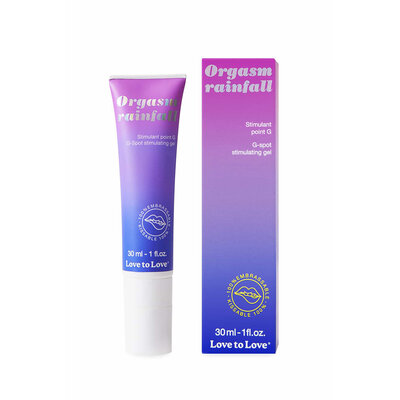 Gel intime Orgasm Rainfall Love To Love format 30 ml dans la boutique Ooh My God
