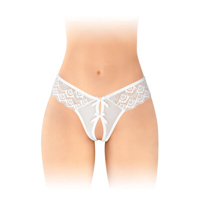 String ouvert Alicia blanc Fashion Secret - photo principale - Ooh My God
