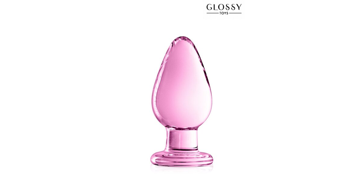 Set De 3 Plugs Anaux En Verre N°17 Blanc - GLOSSY TOYS, Hypoallergénique, Neuf