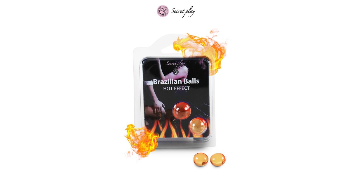 2 Boules Brésiliennes Effet Frais Secret Play - 50g, Huile, Espagne