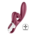 Vibromasseur-Rabbit-Touch-Me-rouge-sextoy-flexible-femme-3-moteurs