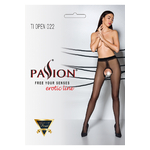 boite emballage Collants couture ouverts noirs TI022