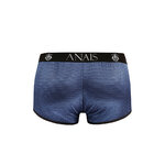 boxer à rayures bleu marine