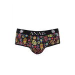 jock strap tête de mort mexicaine style bikini pour homme ouvert sur les fesses