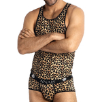 lingerie léopard homme anais for men