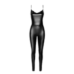 combinaison moulante wetlook noir