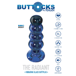 the-radiant-plug-vibrant-design, Ooh my god, plug vibrant bleu, en verre