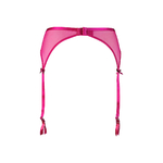 vue de dos du Porte-jarretelles rose V-10252 Axami
