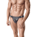 Jock Strap Ares 2 d'Anaïs for Men, ooh my god, ock Strap, lingerie sexy masculine, Anaïs Lingerie, effet wetlook, harnais Axel, confort, style, têtes de lion, anneaux métalliques, polyamide, photo de devant