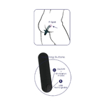 Plug-anal-rechargeable-USB-silicone-ABS, Buddy Vibrating Anal Plug, Wooomy, ooh my god dessin