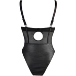 body lingerie axami noir doré avec bonnets et gousset coton, en vente dans la boutique Ooh My God de dos