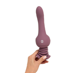 ooh-my-god-you2toys-turbo-shaker-g-spot-lover-face Description : Vue de face du vibro, mettant en valeur sa forme conçue pour le point G et sa ventouse à ressort