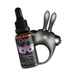 kit orgasmic bunny orgie avec gel et anneau vibrant, en vente dans la boutique Ooh My God