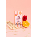 Chocolat blanc écorce d’orange et rose Les canailles tablette 100g boutique Ooh My God  Tablette chocolat aphrodisiaque blanc