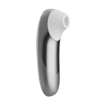Womanizer Pro argent en silicone médical, design compact et ergonomique tenu en main - Ooh My God