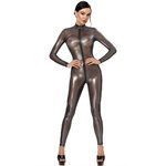 Ooh My God - Combinaison 3 zips Moondust F429 Noir Handmade, photo 1