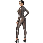 Ooh My God - Combinaison 3 zips Moondust F429 Noir Handmade, photo 2