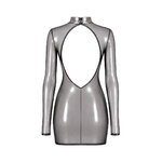 Ooh My God - Mini robe manches longues Moondust F431 Noir Handmade, photo 5