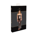 Ooh My God - Robe longue Moondust F427 Noir Handmade, photo 3