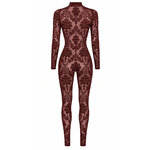 Ooh My God - Combinaison 3 zips Masquerade F421 Noir Handmade, photo 5