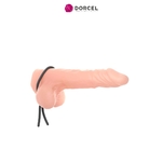 anneau de pénis Mr Dorcel de la marque Dorcel, ajustable en silicone doux et souple, oohmygod