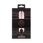 boite du mini stimulateur bullet Rosy Gold pour une stimulation externe puissante - oohmygod