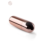 Mini stimulateur Bullet de la marque Rosy Gold, stimulation externe du clitoris, 10 vitesses de vibration - oohmygod
