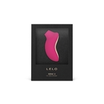 Boite du stimulateur Sona 2 couleur rose Cerise de la marque Lelo - oohmygod