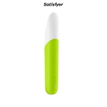Mini stimulateur Ultra Power Bullet 7 vert de la marque Satisfyer - oohmygod
