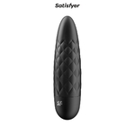 Mini stimulateur Ultra Power Bullet 5 noir de Satisfyer, dédié à la stimulation du clitoris et des zones externes - oohmygod