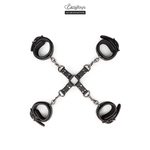 Kit d'attaches croix Hogtie, idéal pour les jeux BDSM - oohmygod