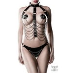 ensemble-faux-cuir-chic-sexy-noir-grey-velvet