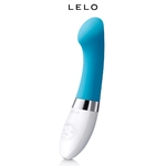 Sextoy haute qualité de la marque de luxe Lelo, Vibromasseur point G Gigi 2 Bleu turquoise, pour la stimulation du vagin, clitoris et point G - Oomh my god
