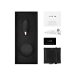 Boite et accessoires du sextoy Lelo, Oeuf vibrant télécommandé Lyla 2 Noir, oeuf vibrant de haute qualité doté de la technologie SenseMotion - Ooh my god